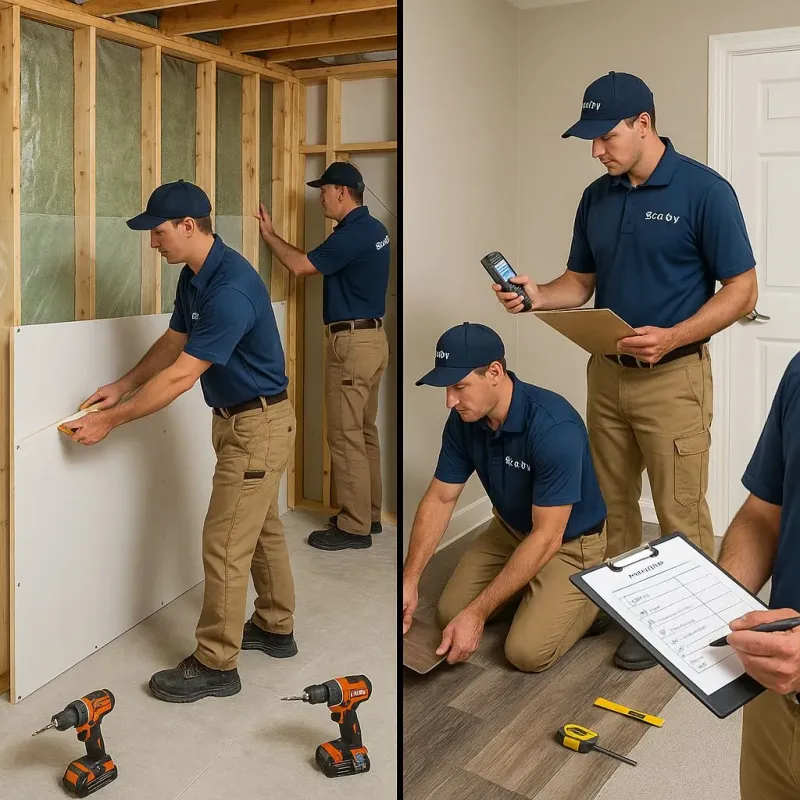 Repairs and Reconstruction process in Plantersville, MS